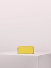 Kate Spade Margaux Double-zip Mini Crossbody In Vibrant Canary