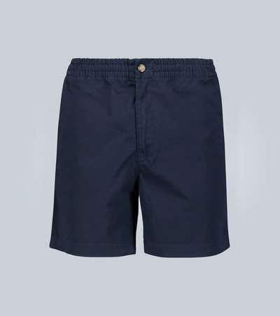 Polo Ralph Lauren Stretch-cotton Shorts In Navy