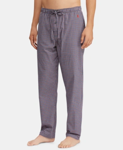 Polo Ralph Lauren Classic Stretch Cotton Pyjama Trousers In Allen Plaid