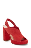 Glamour Red Suede