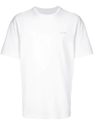 Off Duty Logo Print T-shirt In White
