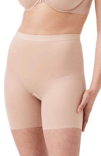 Spanx Shape My Day Girl Short Shaper In Soft Nude- Nude 01