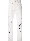 Lost Daze Painter Jeans In White