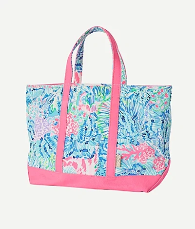 Lilly Pulitzer Women's Mercato Tote Bag, Lilly Loves Dc -  In Multicolor