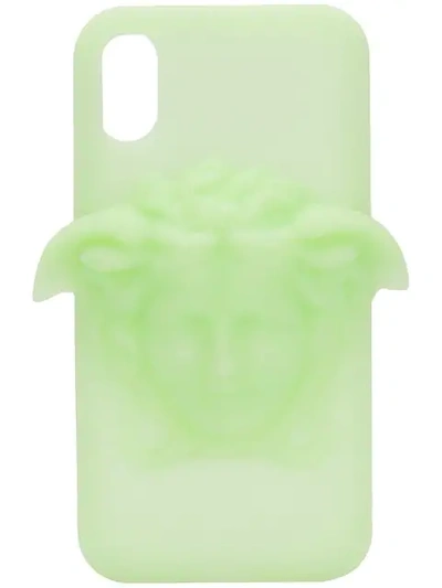Versace Medusa Iphone X Case In Green