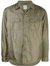 Aspesi Chest Pockets Shirt In Green