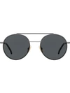 Fendi Aviator Sunglasses In Black