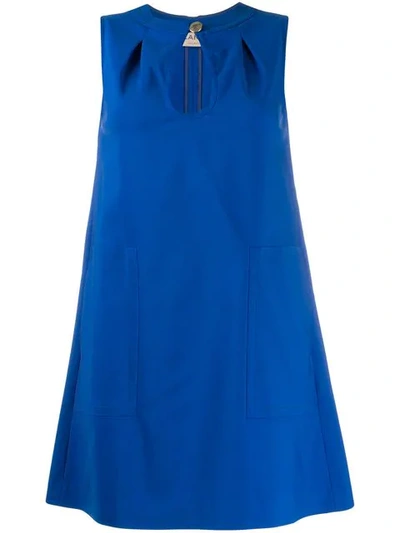 Blanca Goccia Dress In Blue