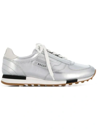 Bally Galaxy Sneakers In Silver