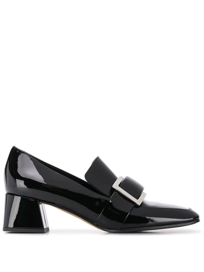 Sergio Rossi Prince Loafer-style Pumps In Black