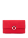 Rebecca Minkoff Jean Clutch Bag In Red