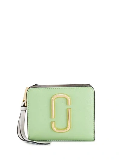 Marc Jacobs Logo Plaque Purse In Green