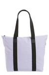 Rains Rush Waterproof Tote In Lavender