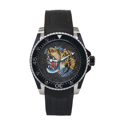 Gucci Wrist Watch In Black