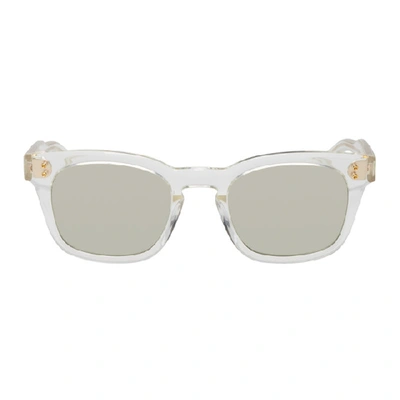 Dita Transparent Mann Sunglasses In Crystalclea