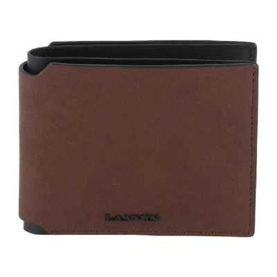 Lanvin Brown Leather Wallet