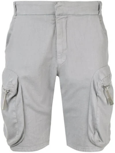 A-cold-wall* Classic Cargo Shorts In Grey