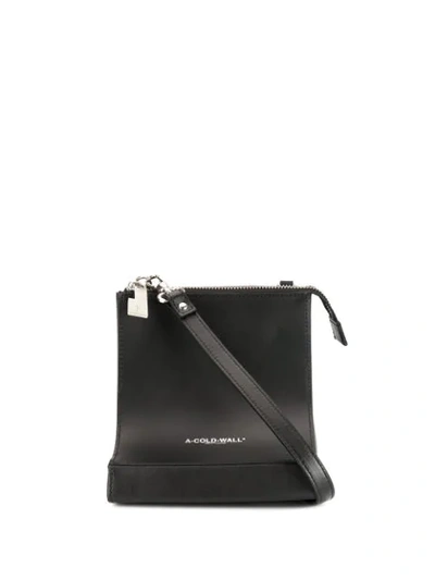 A-cold-wall* Curved Crossbody In Nero
