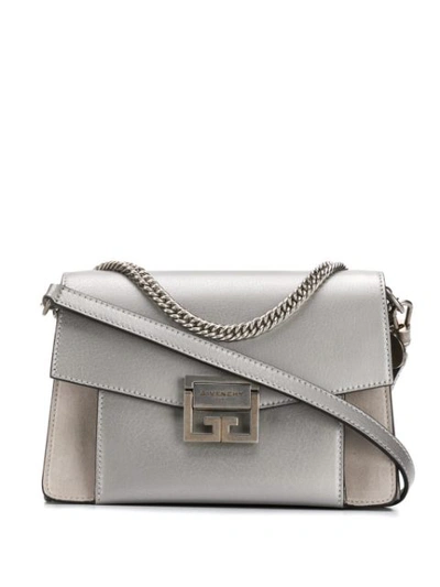 Givenchy Small Gv3 Shoulder Bag In Grey