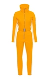 Cordova Striped Stretch-shell Snowsuit In Yellow