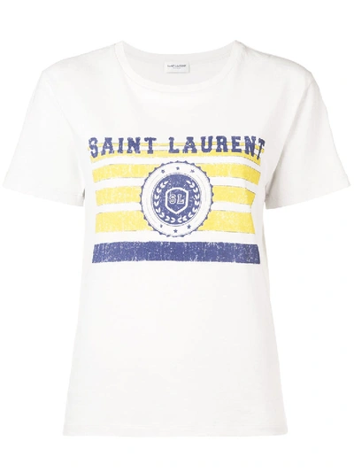 Saint laurent top university t shirt