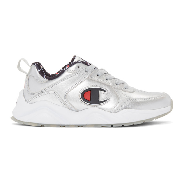 champion shoes silver