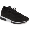 Ted Baker Women's Lyara Glitter Knit Low-top Sneakers In Black Textile