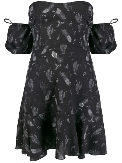 Chiara Ferragni Short Dresses In Black