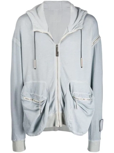 A-cold-wall* Kapuzenjacke Im Oversized-look In 326 Pale Grey