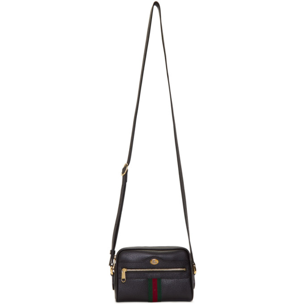 mini ophidia mini leather crossbody bag