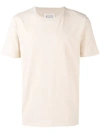 Maison Margiela Crew Neck T In Neutrals