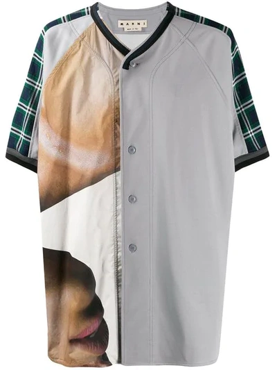 Marni Oversized Shortsleeved Shirt - Grey