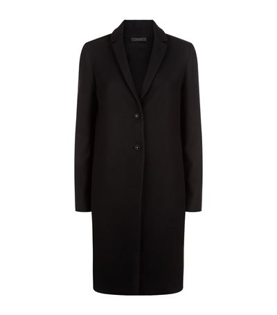The Row Brooxi Single-breasted Coat In Black | ModeSens