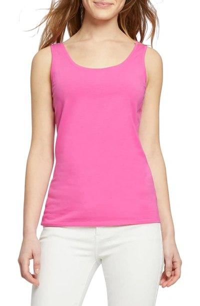 Nic And Zoe Nic+zoe Petites Scoop-neck Tank In Orchid Petal