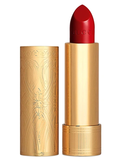 Gucci 25* Goldie Red，rouge À Lèvres Satin唇膏 In 25* Goldie Red