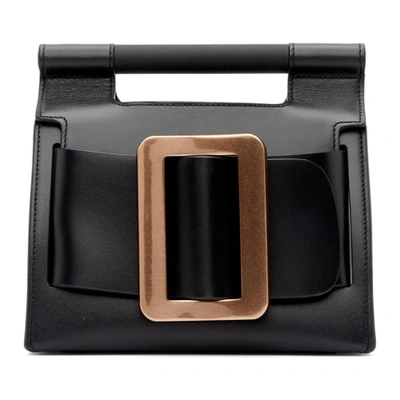 Boyy Romeo Leather Clutch In Iron