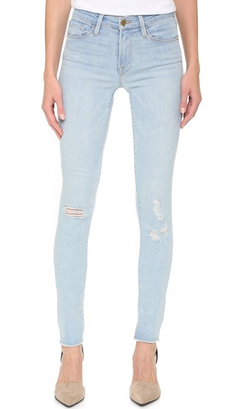 Frame Karlie Forever Skinny Jeans In Albright | ModeSens