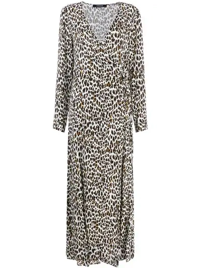 Andamane Leopard Print Dress In Neutrals