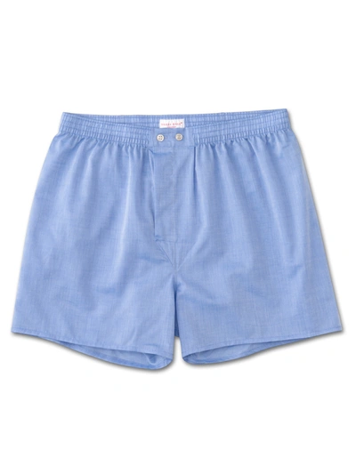Derek Rose Men's Classic Fit Boxer Short In Blue