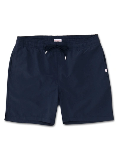 Derek Rose Men's Aruba 1 Classic Swim Trunks In Navy