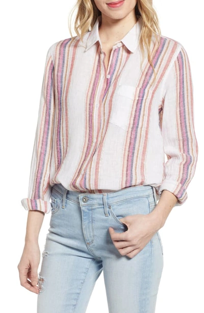 Rails Charli Shirt In Jewel Stripe