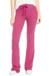 Wildfox Tennis Club Fleece Pants In Passion