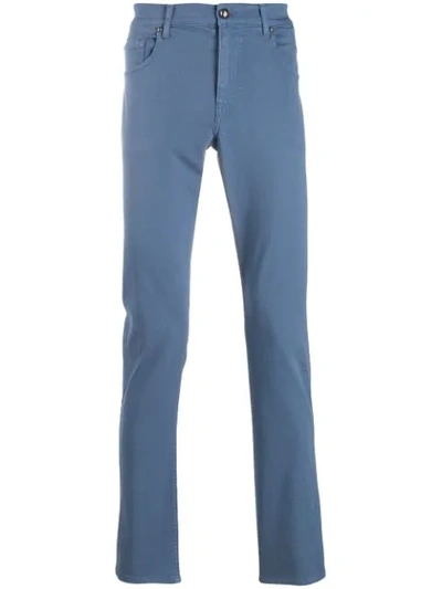 Cavalli Class Slim-fit Jeans In Blue