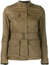 Belstaff Military Jacket In Green