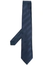 Lanvin Jacquard Striped Tie - Blau In Blue