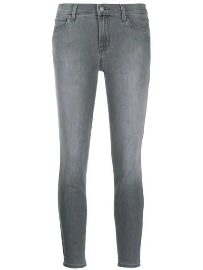 J Brand Skinny Jeans In Grey