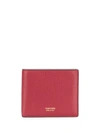 Tom Ford Bifold Wallet In Red
