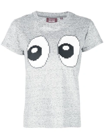 Mostly Heard Rarely Seen 8-bit All Eyez On Me T-shirt In Grey