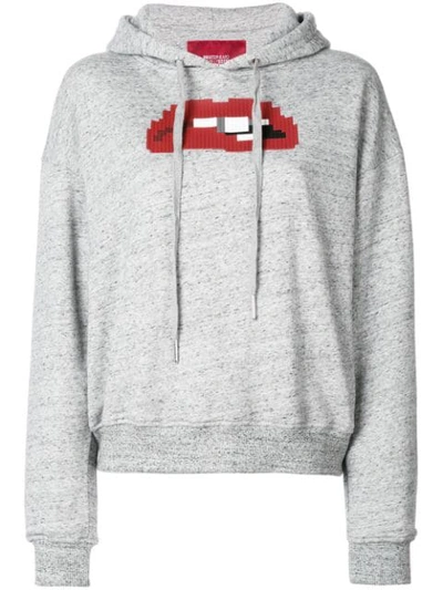 Mostly Heard Rarely Seen 8-bit Anticipation Hoodie In Grey