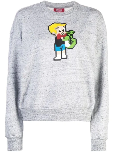 Mostly Heard Rarely Seen 8-bit Richie Sweatshirt In Grey